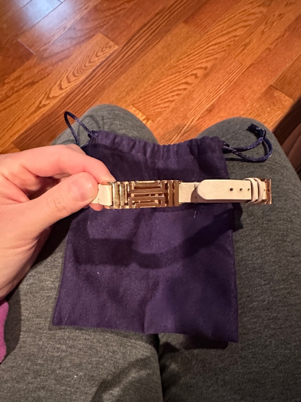 Tory Burch X Fitbit hinged Bangle bracelet